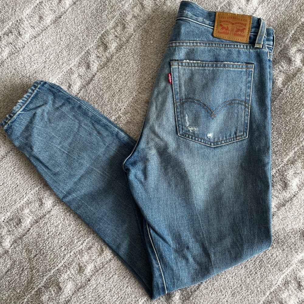 Levi’s Blue Straight/Skinny Jeans